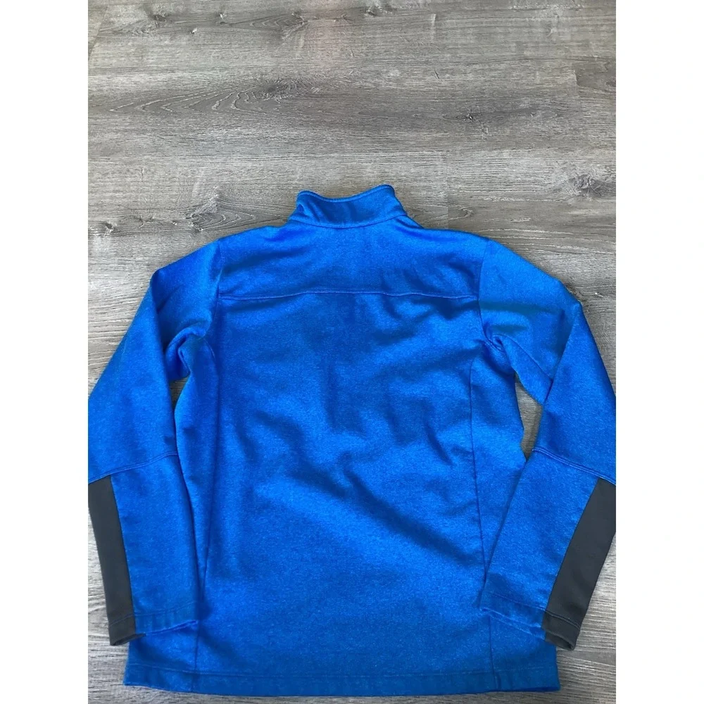 The North Face Mens 1/4 Zip Pullover Size Medium M Blue Sweatshirt Sweater